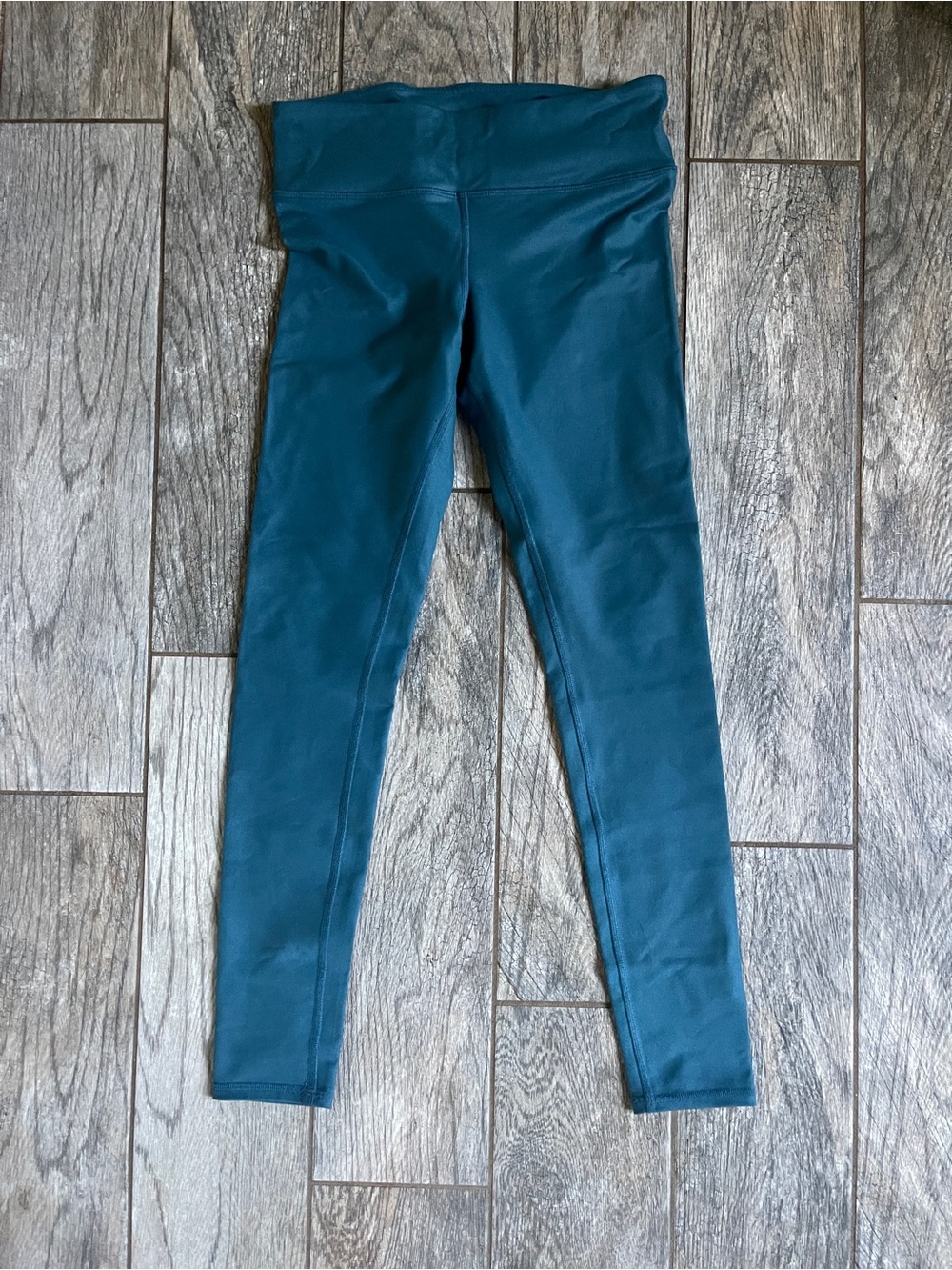 Womens Teal Leggings - Comfortable Active Bottoms